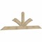 Ekena Millwork Richland Rough Sawn Timber Gable Bracket, Douglas Fir, 108"W x 31 1/2"H x 2"D x 6"F, 7/12 Pitch GBW108X31X0206RIC00RDF - alternate 2